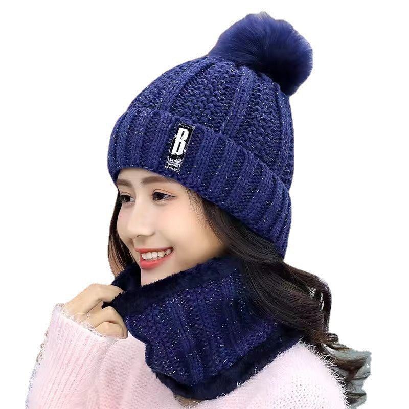 Womens Winter hats with scarf