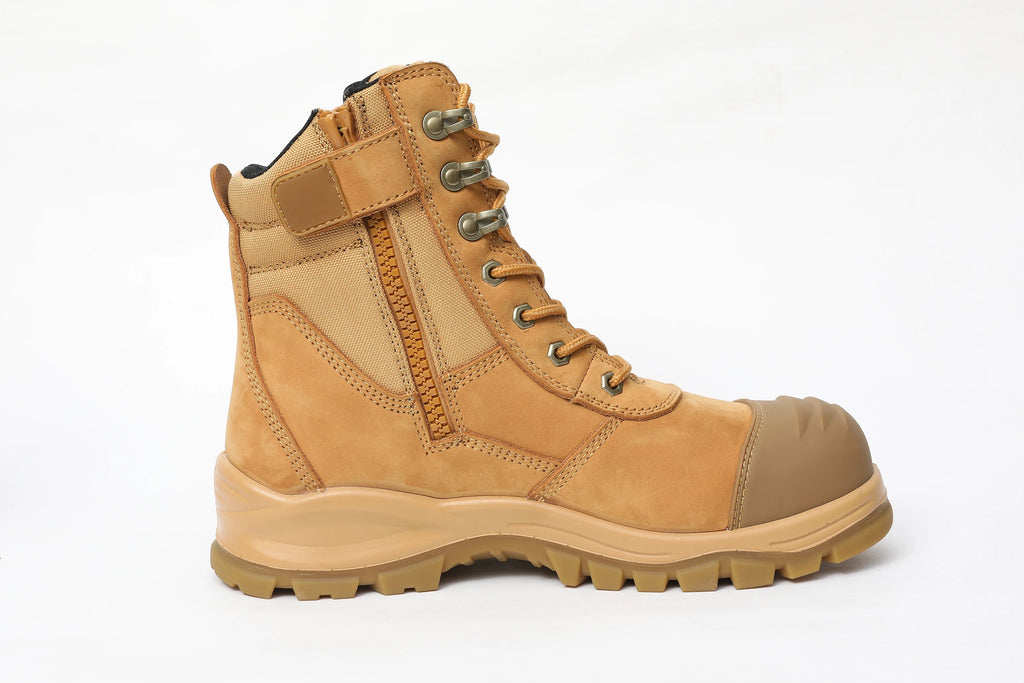 Steel toe men’s work boots