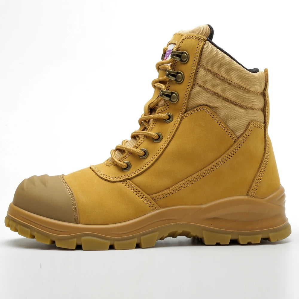 Steel toe men’s work boots
