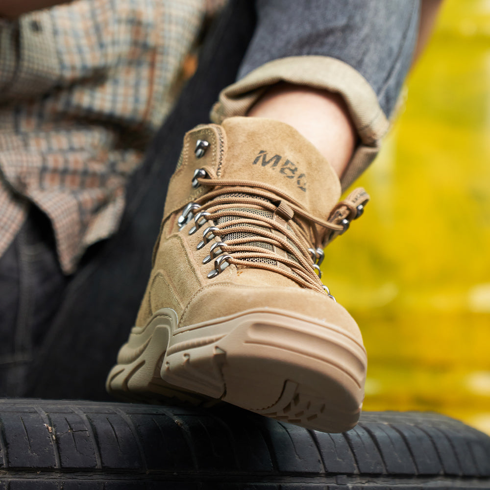 Men’s work boots steel toe comfortable
