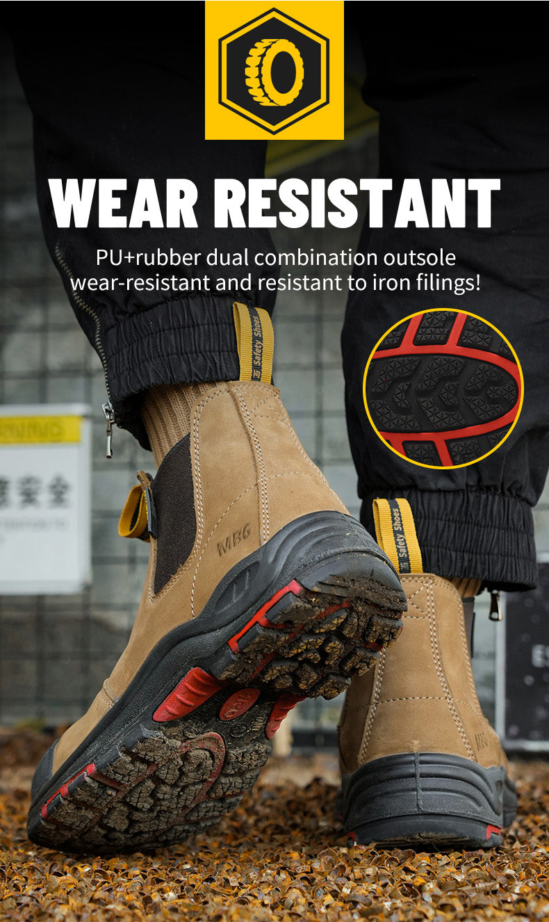 Men’s safety boots steel toe anti smashed