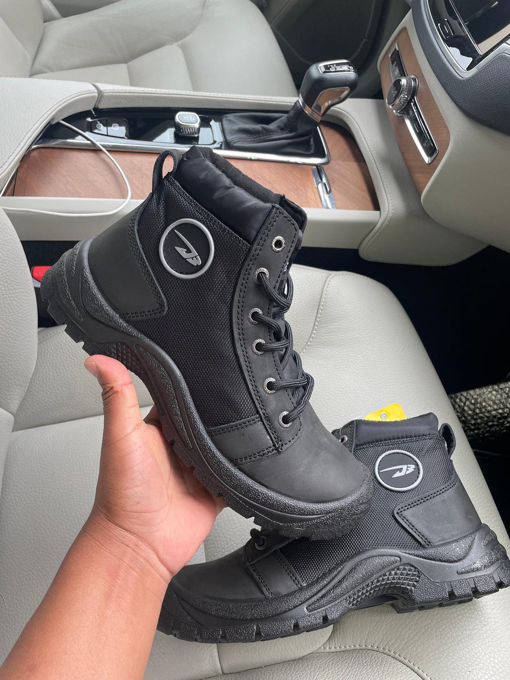 Unisex work shoes steel toe oil resistant