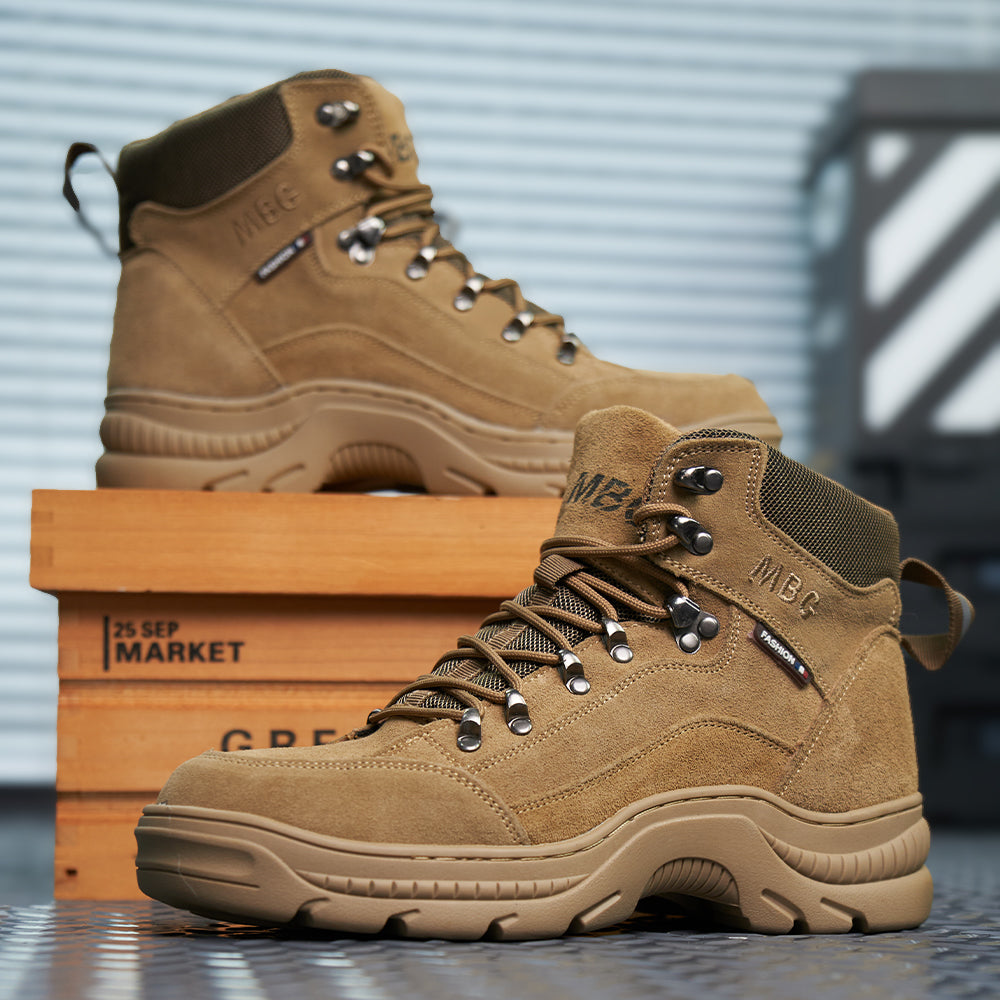 Men’s work boots steel toe comfortable