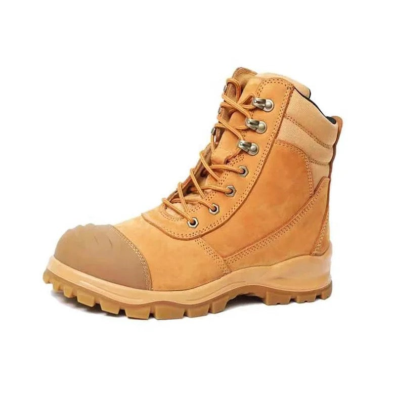 Steel toe men’s work boots