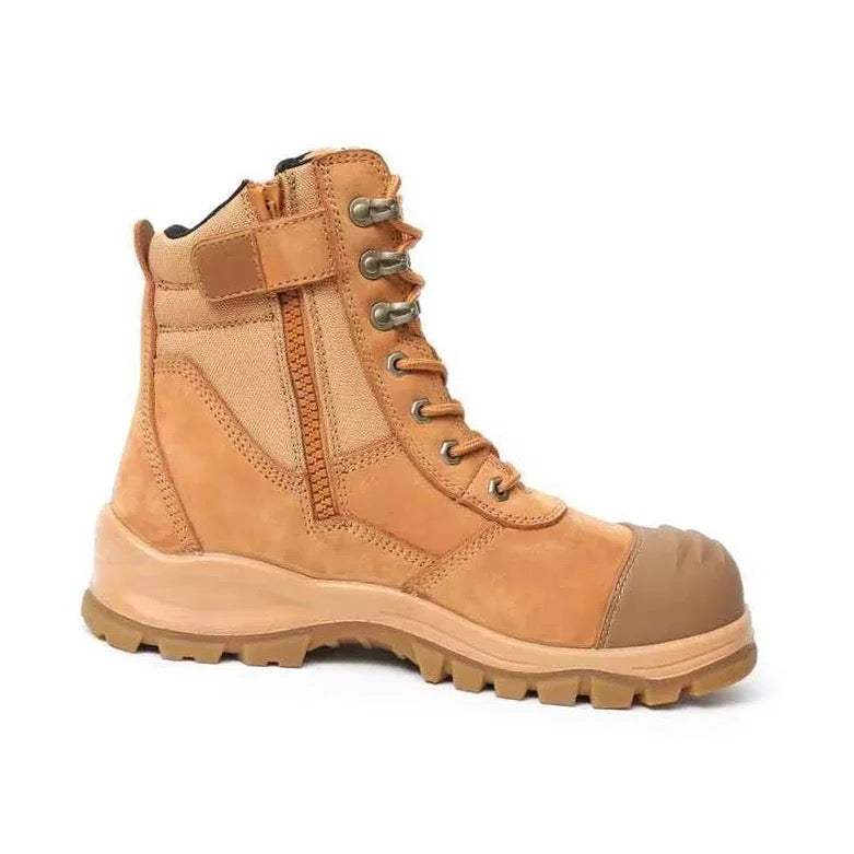 Steel toe men’s work boots
