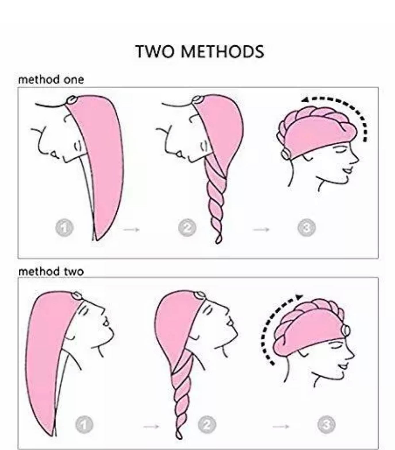 2 pieces Hair towel wrap microfiber absorbent drying turban curly hair