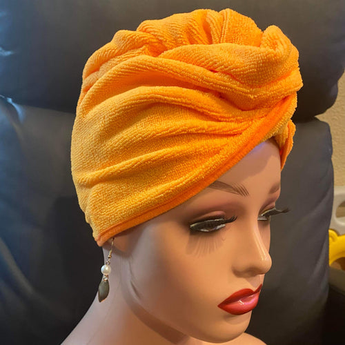 2 pieces Hair towel wrap microfiber absorbent drying turban curly hair
