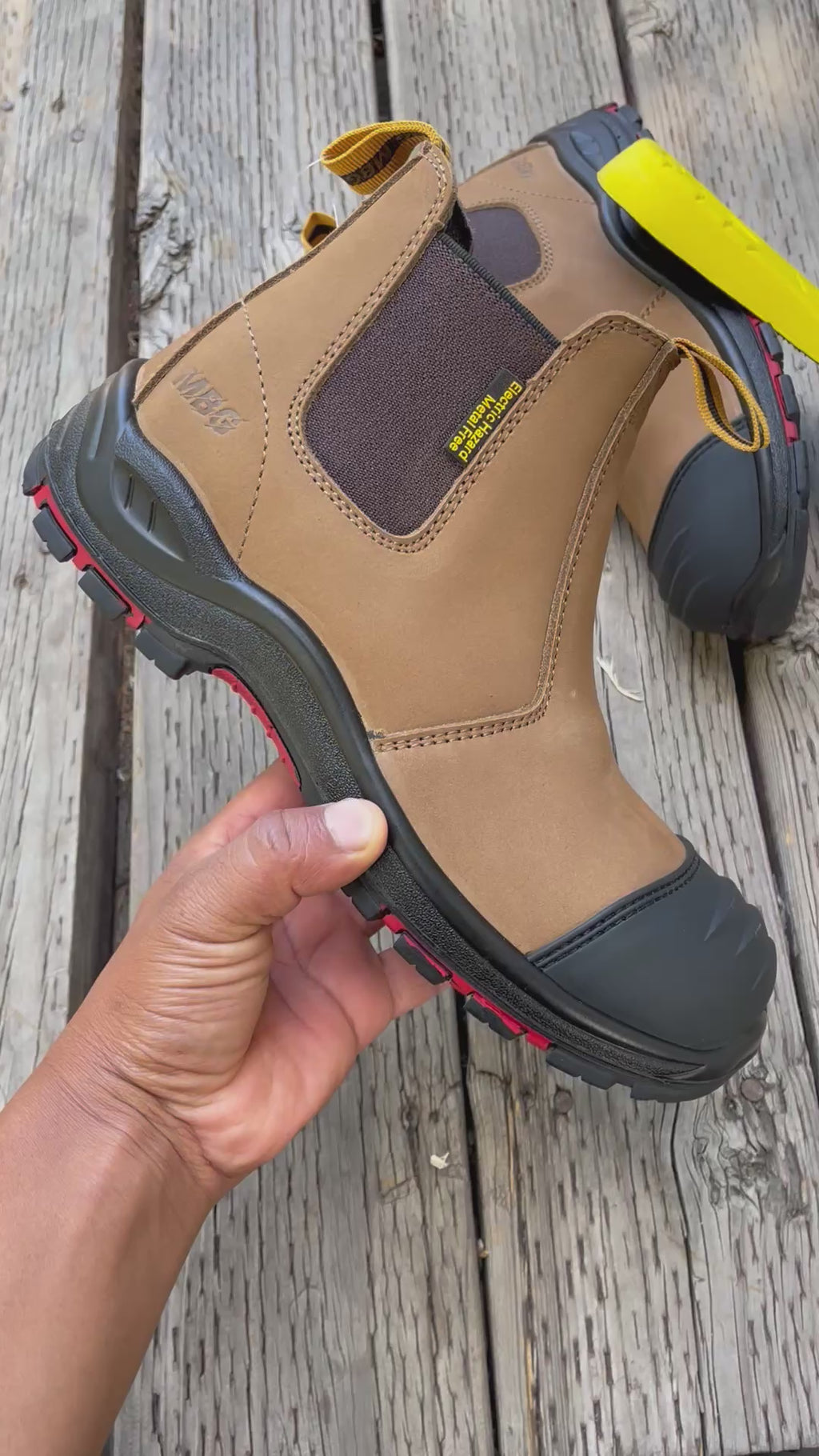 Men’s safety boots steel toe anti smashed